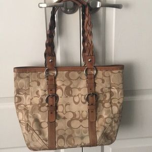 Large Coach tote